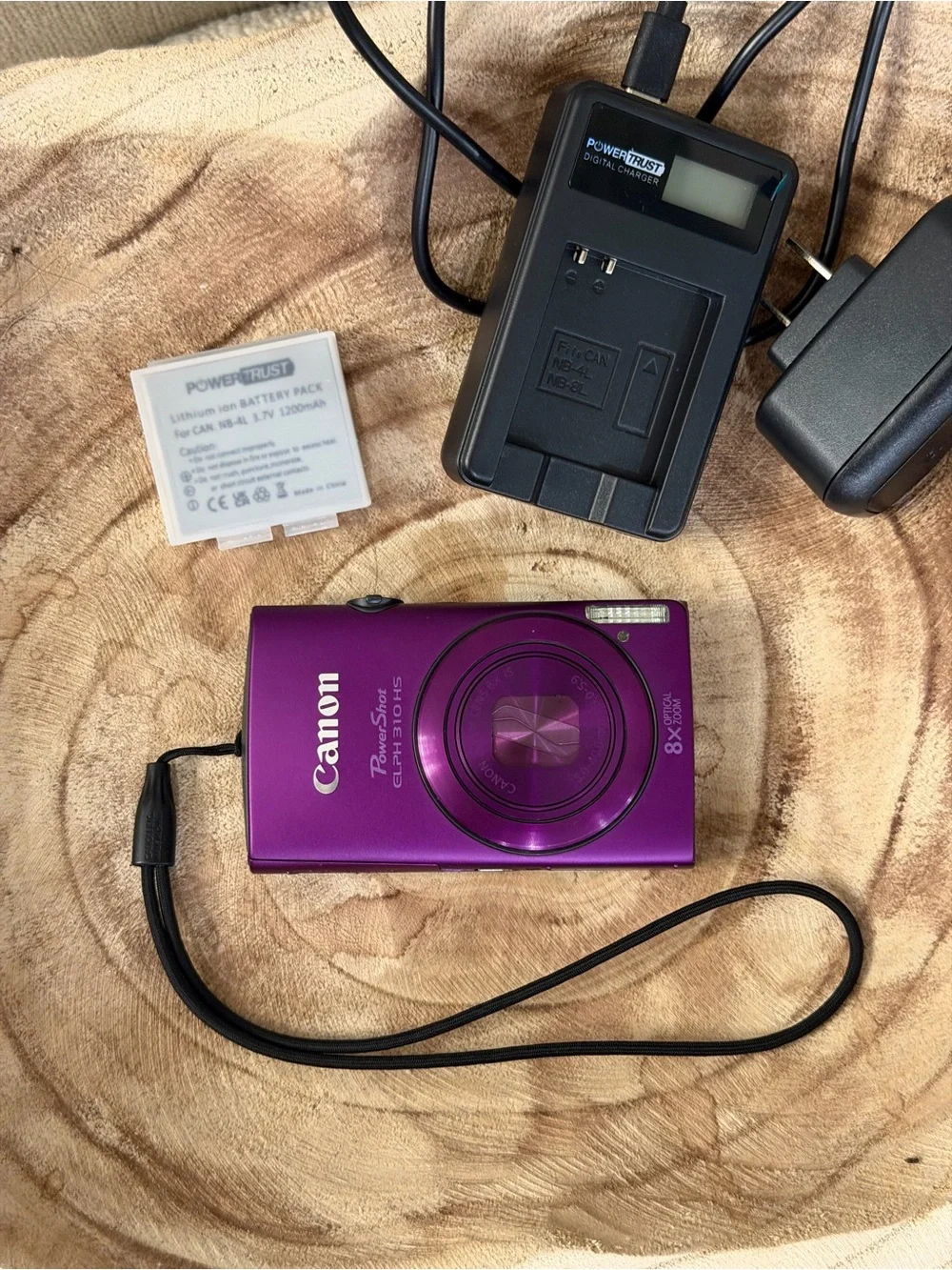 Canon PowerShot ELPH 310 HS 12.1MP Digital Camera - Purple